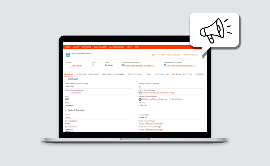 Dealer Aftermarket Review in Salesforce