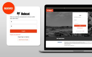 Nuovo accesso alle applicazioni Bobcat e a Doosan Passport nella schermata