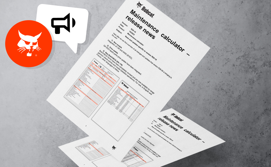 Actualización de la Calculadora de mantenimiento: L95 y rediseño
de BobCHECK