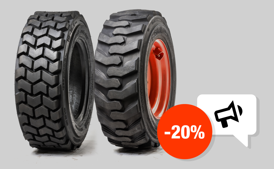 20% de promotion sur les pneus usage polyvalent